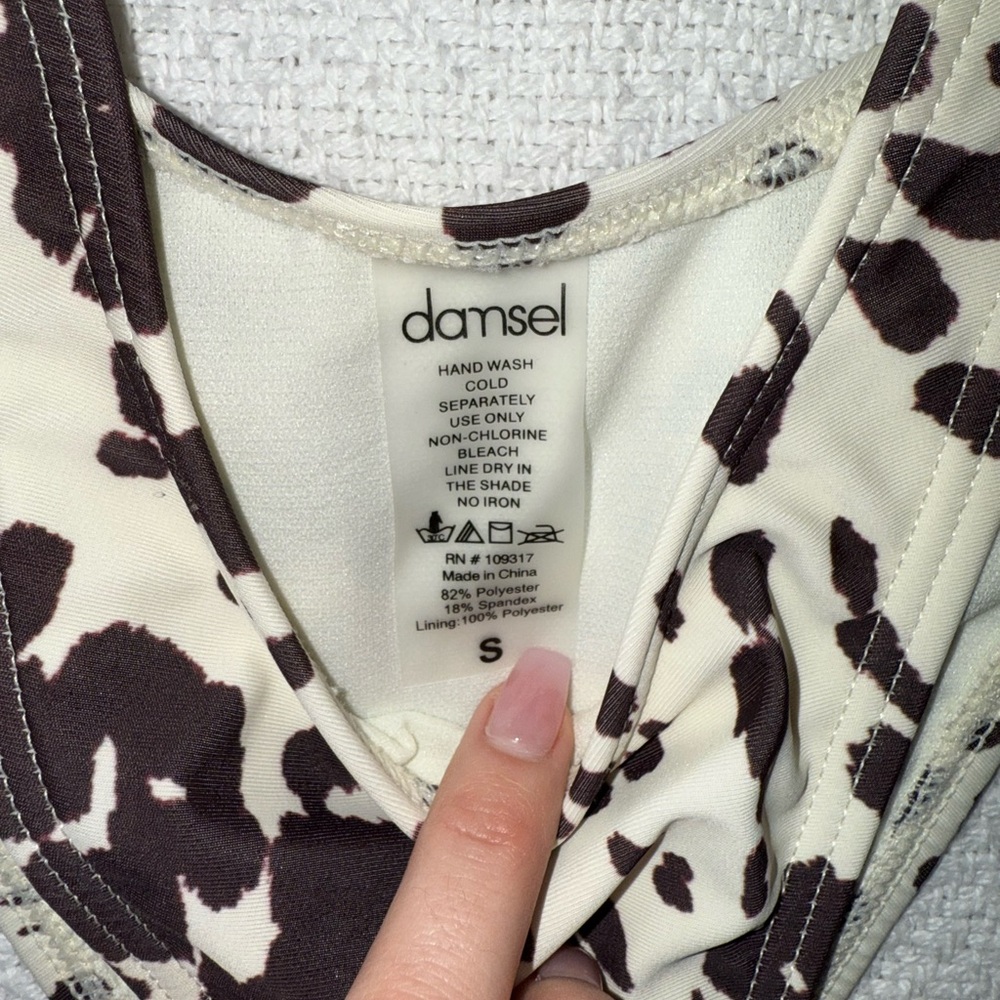 Cow Print damsel Bikini Set S - Picture 5 of 5
